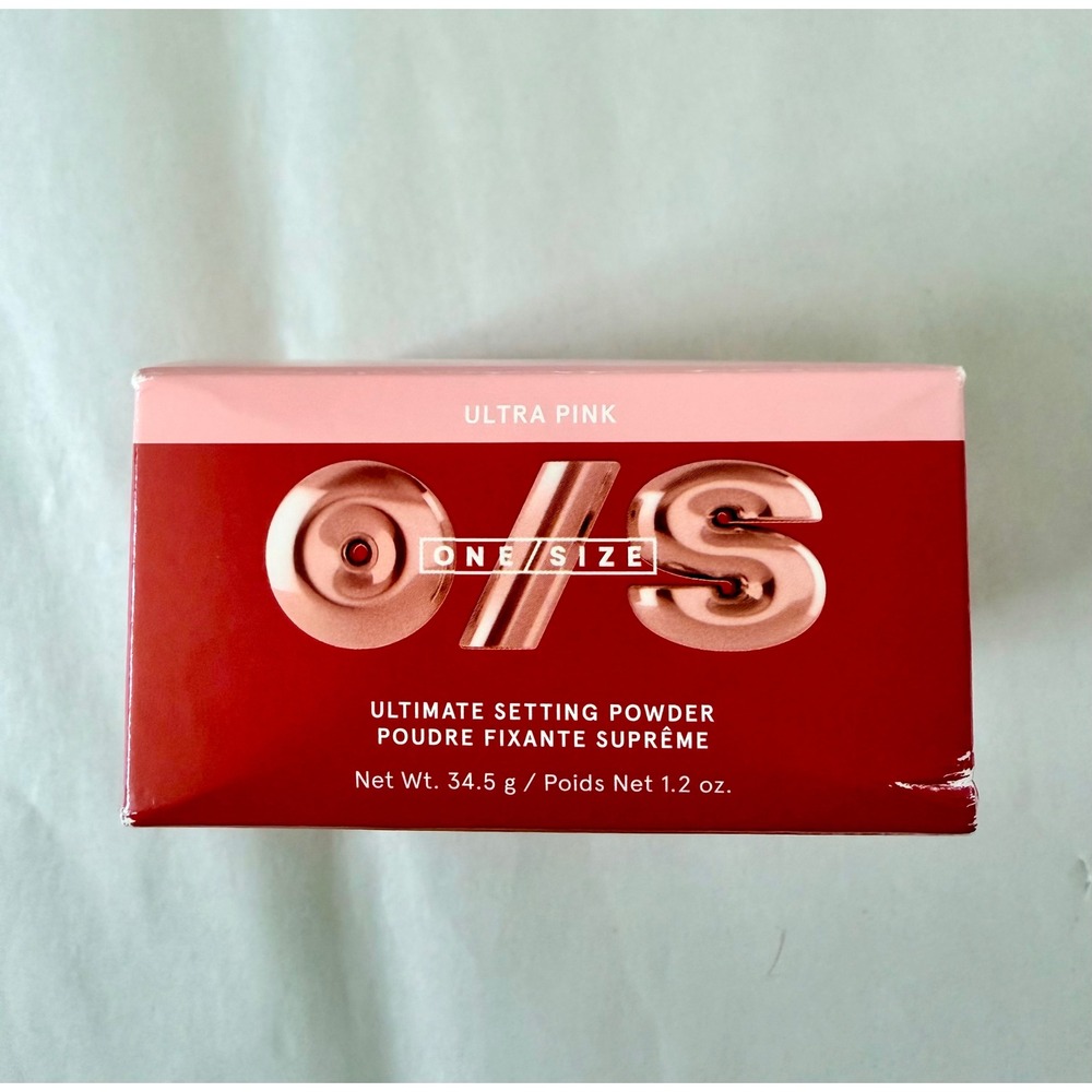 One/Size Ultimate Blurring Setting Powder Ultra Pink Full Size 34.5g/1.2 oz. NEW